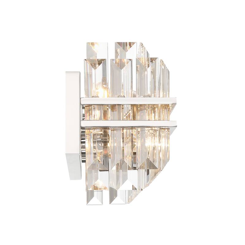 Hayes 6 Light Polished Nickel Bathroom Vanity