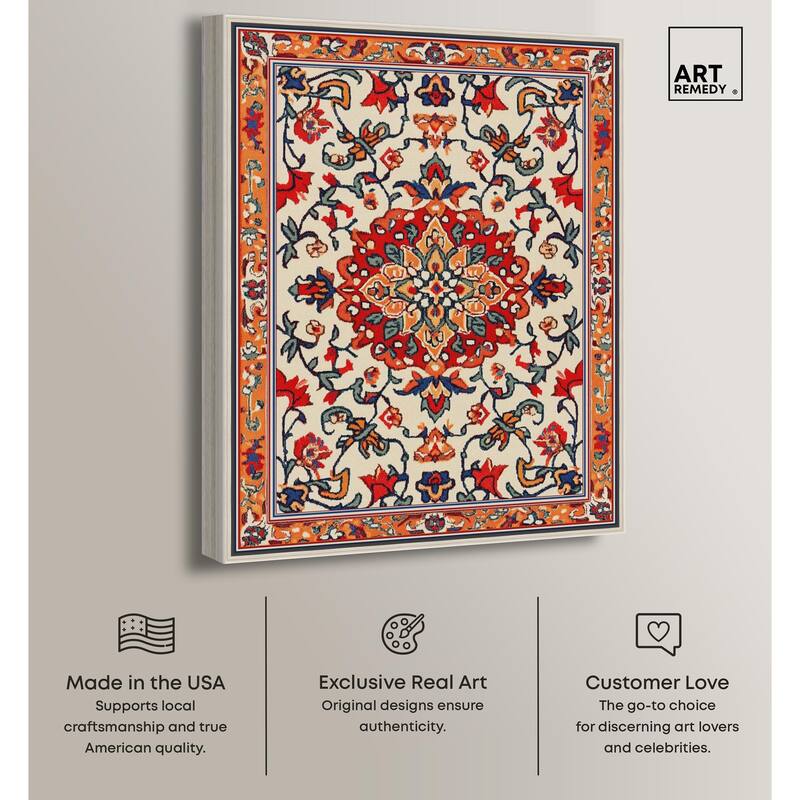 Morrocan Garden II Canvas by Art Remedy