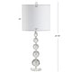 preview thumbnail 13 of 15, JONATHAN Y Harper 28.5" Crystal LED Table Lamp, Clear/Chrome (Set of 2)