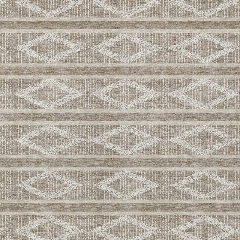 HomeRoots Geometric Transitional Rectangle Outdoor Rug