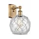 Option Brushed Brass / Clear / White