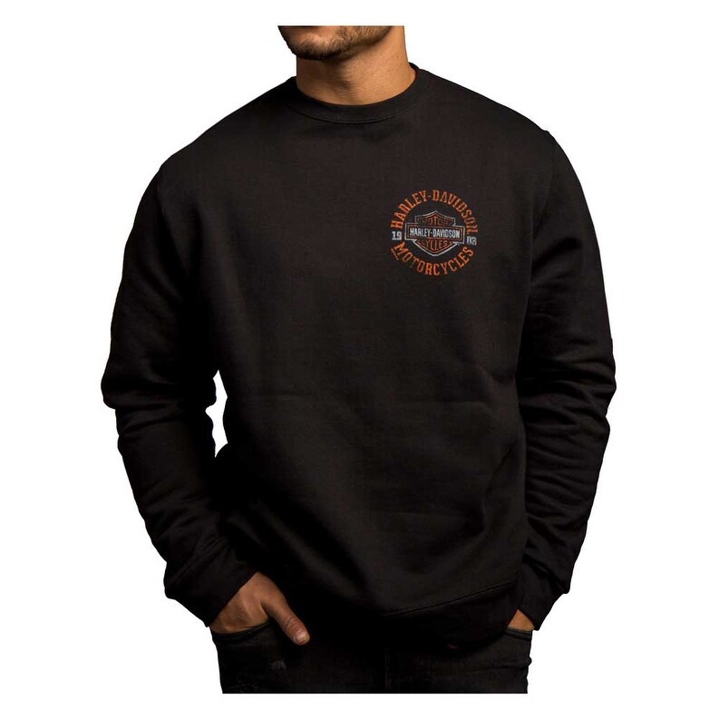 harley davidson crew neck jumper