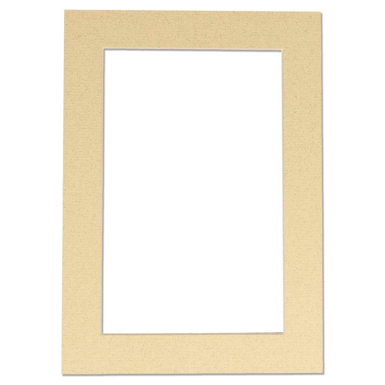 13x19 Mat for 18x24 Frame - Precut Mat Board Acid-Free Textured Cream 13x19 Photo Matte for A 18x24 Picture Frame, Premium Matboard for Family Photos
