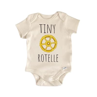 Italian Pasta Rotelle - Baby Boy Girl Clothes Infant Bodysuit Funny Cute Newborn