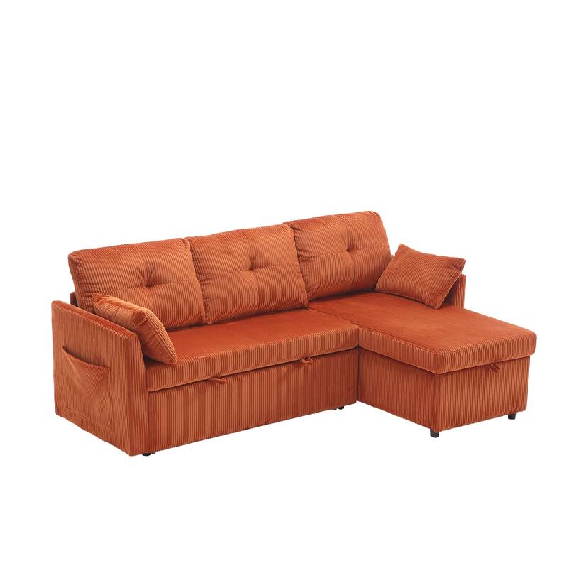 Modular Sectional Sofa L Shaped Modular Couch with Reversible Chaise