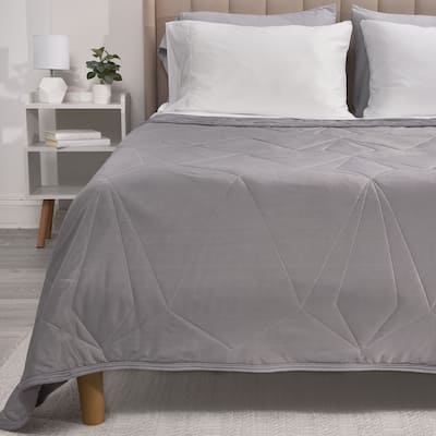 BEDGEAR Cooling Blanket - Instant Cooling Fabric and Moisture Wicking Bedding