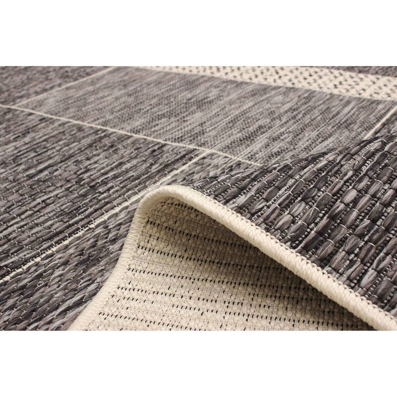ECARPETGALLERY Machine Woven Bodhi Taupe Area Rug