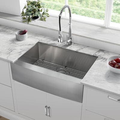 Rivage 30 x 21 Single Basin Farmhouse Kitchen Sink