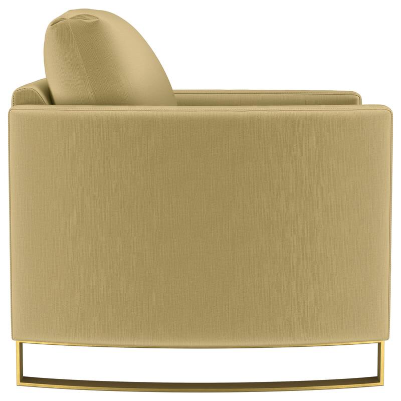 Corliss Upholstered Arched Arm Accent Chair