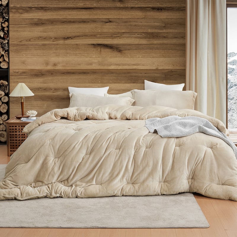 Thicker Than Thick® - Coma Inducer® - Oversized Comforter Set - Standard Plush Filling - Birch - Queen