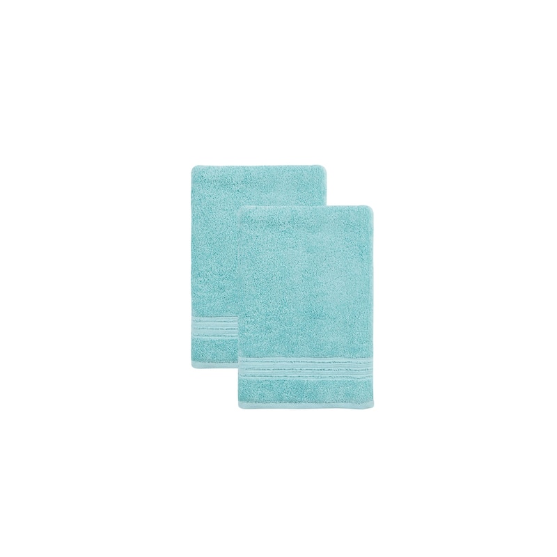 Ozan Premium Home 100% Genuine Turkish Cotton Cascade Bath Towel(Set of 2)