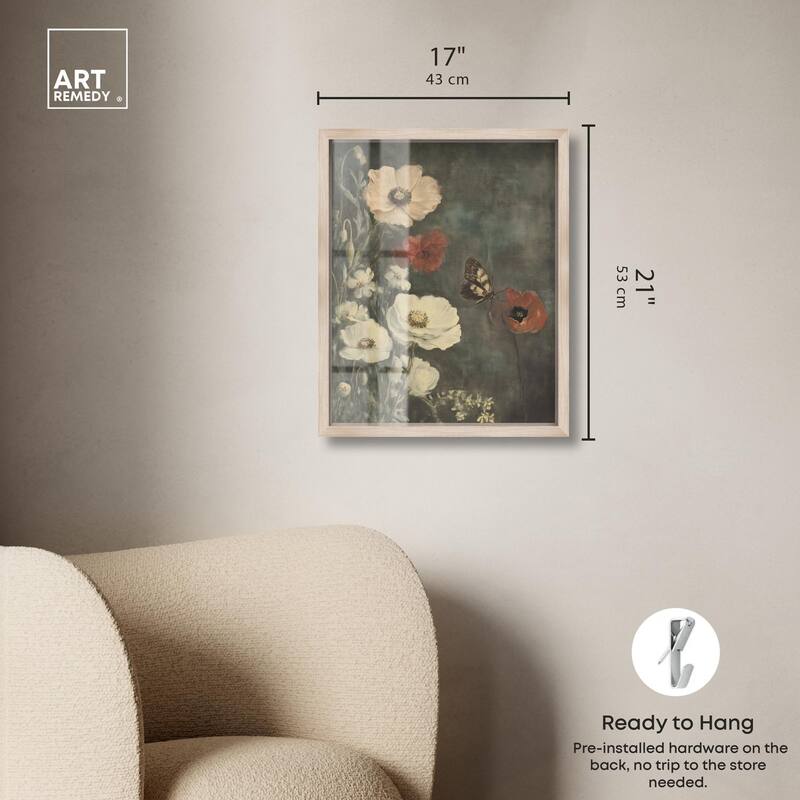 Vintage Botanicals I Shadowbox by Art Remedy