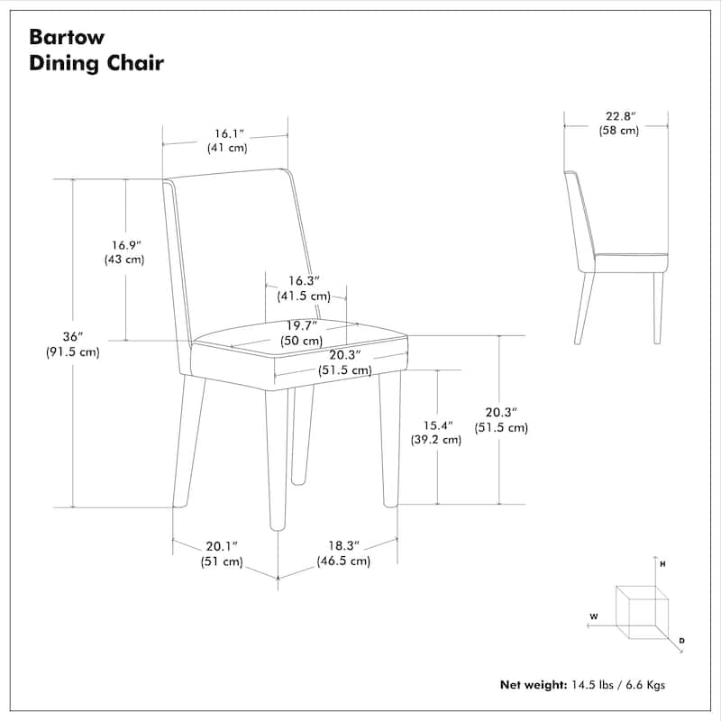 WyndenHall Navan/Hathaway 7-Piece Dining Set