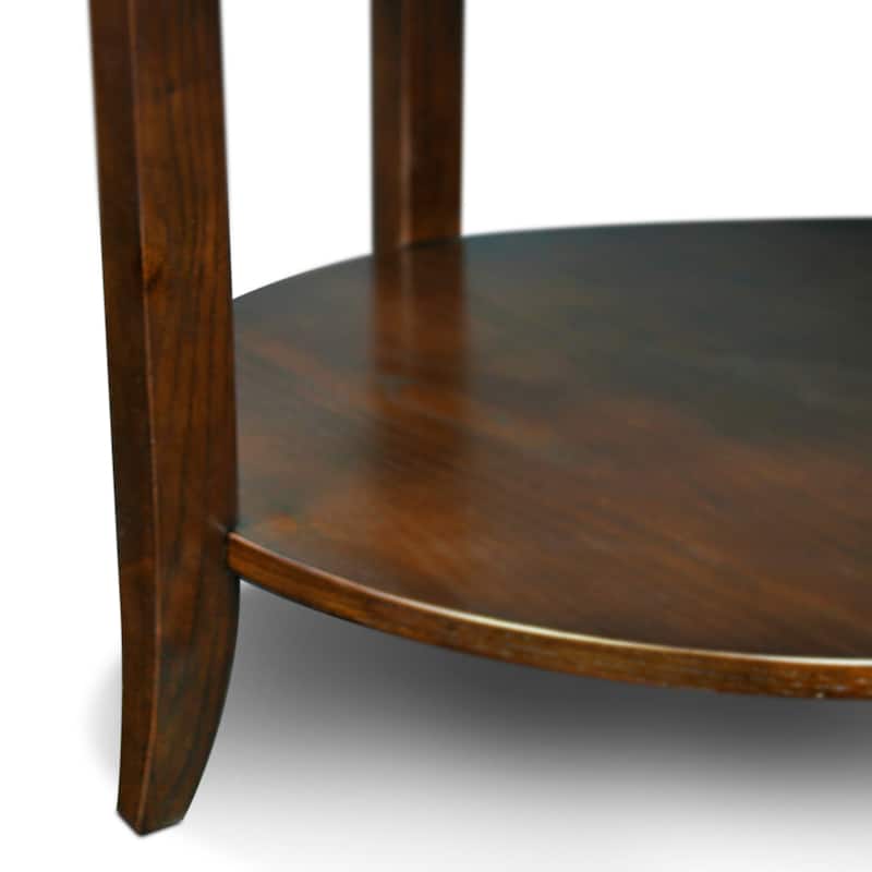 Copper Grove Halesia Chocolate Bronze Round Coffee Table