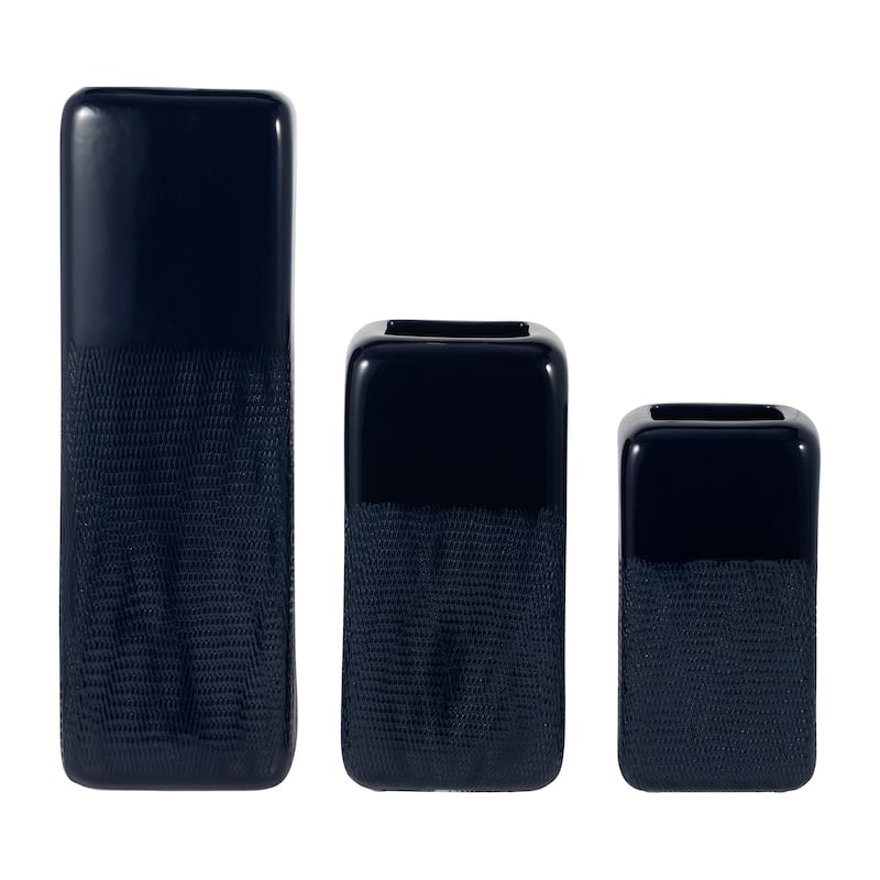 Sagebrook Home Ceramic Vase, Versatile Home Accents for Stylish Decor
