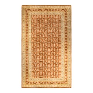 Overton Mogul, One-of-a-Kind Hand-Knotted Area Rug - Brown, 9' 3" x 16' 0" - 9' 3" x 16' 0"