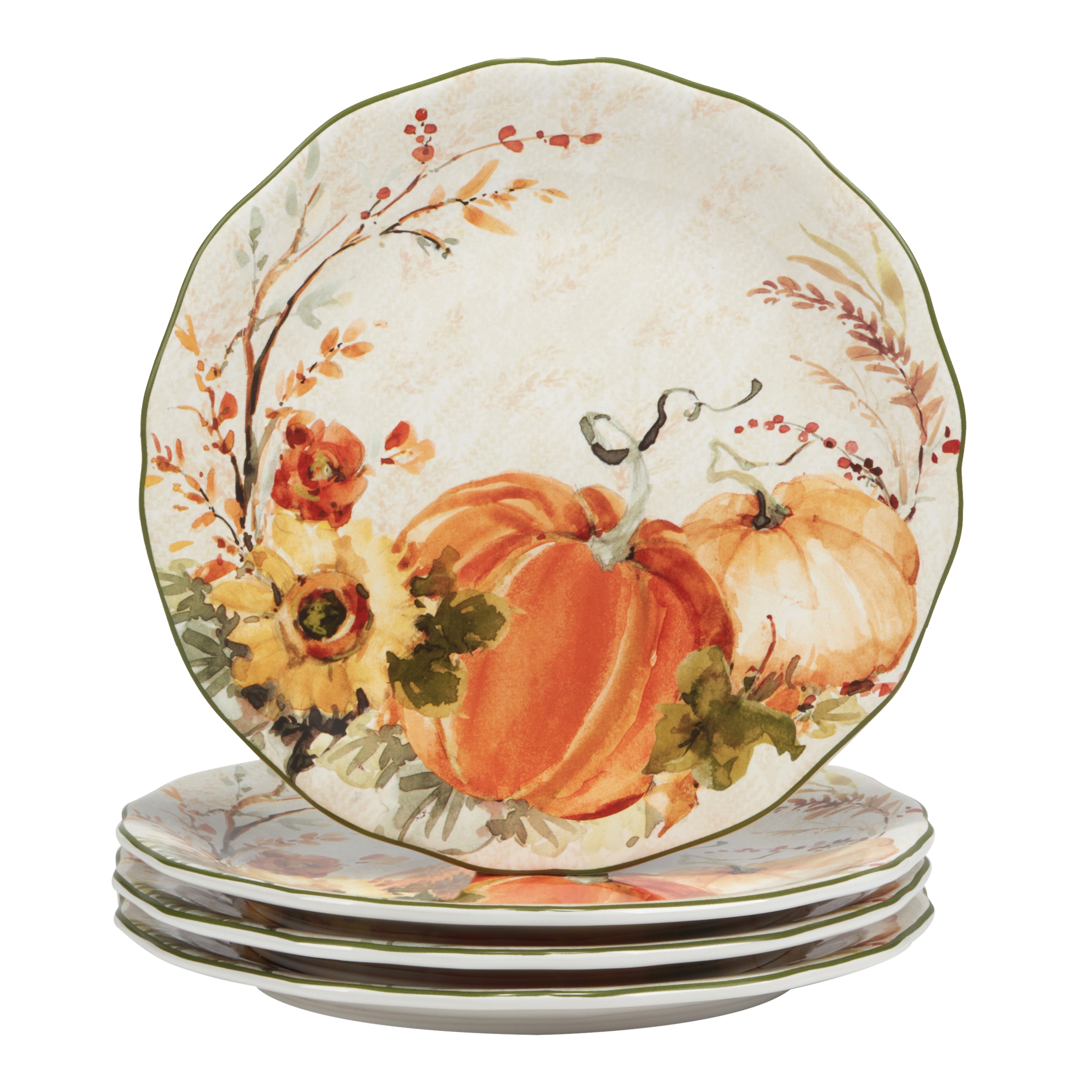 Fall dinner plates sale