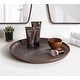 preview thumbnail 7 of 32, Kate and Laurel Stovring Round Metal Tray - 16" Diameter