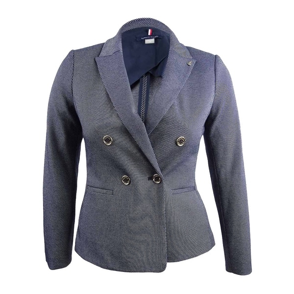 tommy hilfiger double breasted blazer