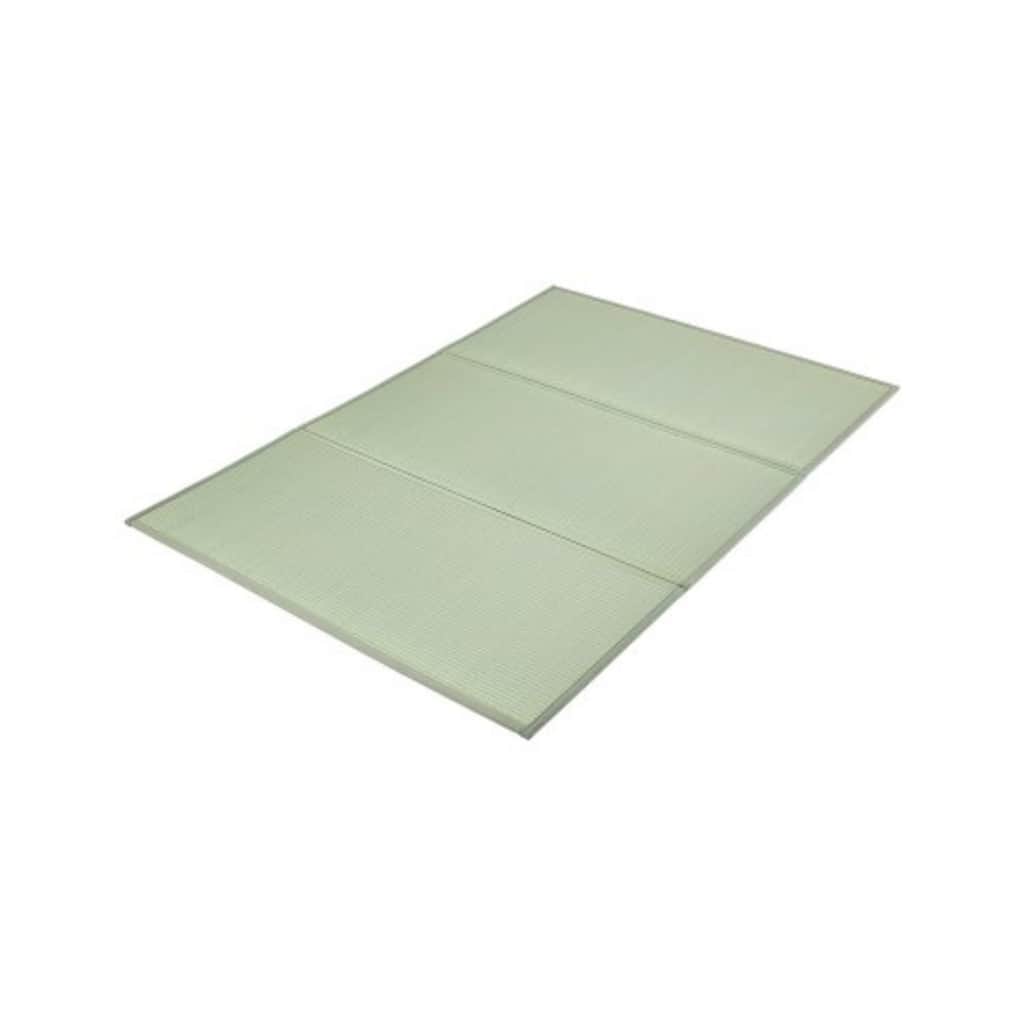 Foldable Tatami Floor Mattress 83”x55” Natural Rush Grass Japanese Mat for All-Season Comfort - 83” x 55” x 0.5”