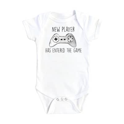 Video Game Player - Baby Boy Girl Clothes Infant Bodysuit Funny Cute Newborn