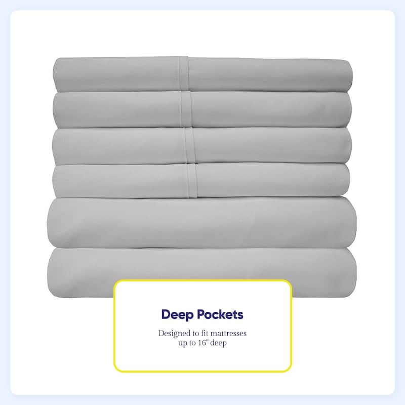 Luxurious Ultra Soft 6-Piece Bed Sheet Set