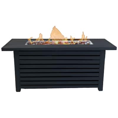 Steel Propane Gas Fire Pit Table For Outdoors