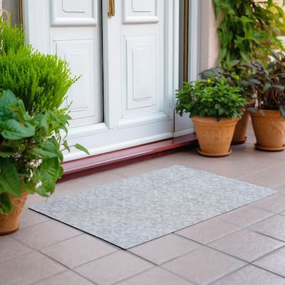 Machine Washable Indoor/ Outdoor Chantille Traditional Medallions Rug
