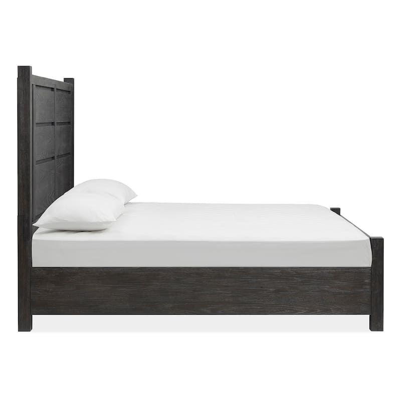 Magnussen Home Plum Creek Ravenwood Black Panel Bed