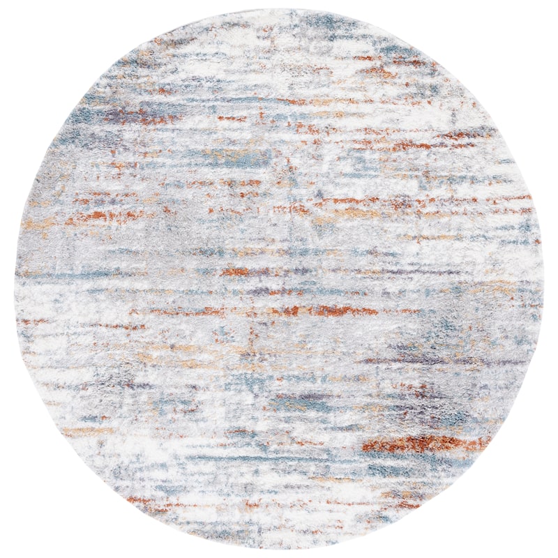 SAFAVIEH Berber Shag Anbar Rug - 7' x 7' - Round