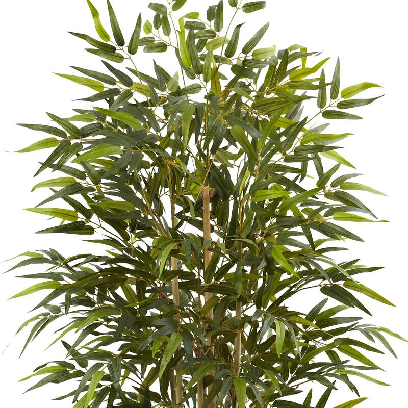 6' Artificial Bamboo Tree with Decorative Planter