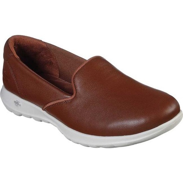 skechers go walk lite brown