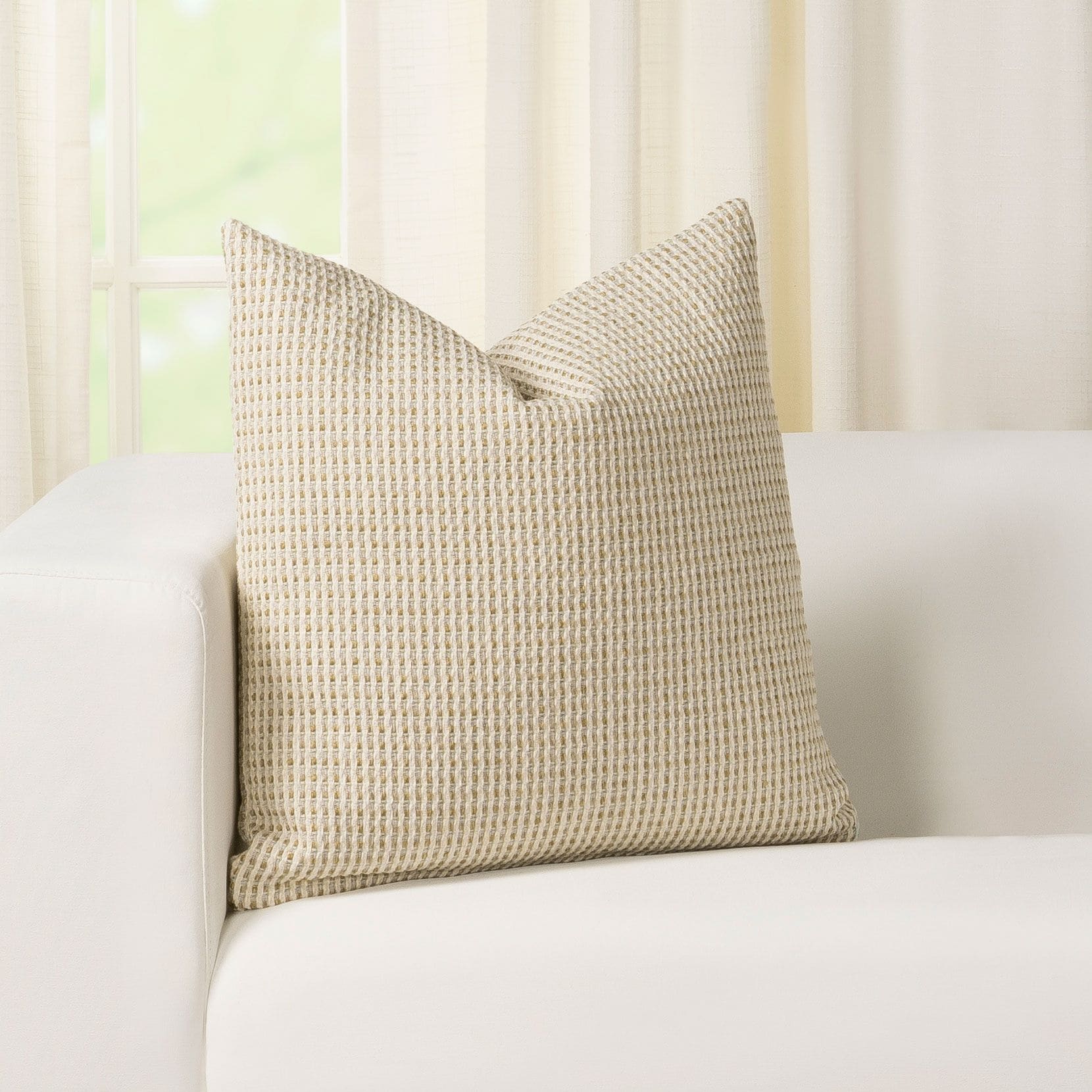 Thatch Woven Throw Pillow