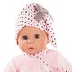 preview thumbnail 2 of 3, Gotz Cookie 19" Soft Baby Doll in Pink with Blue Sleeping Eyes and Accessories
