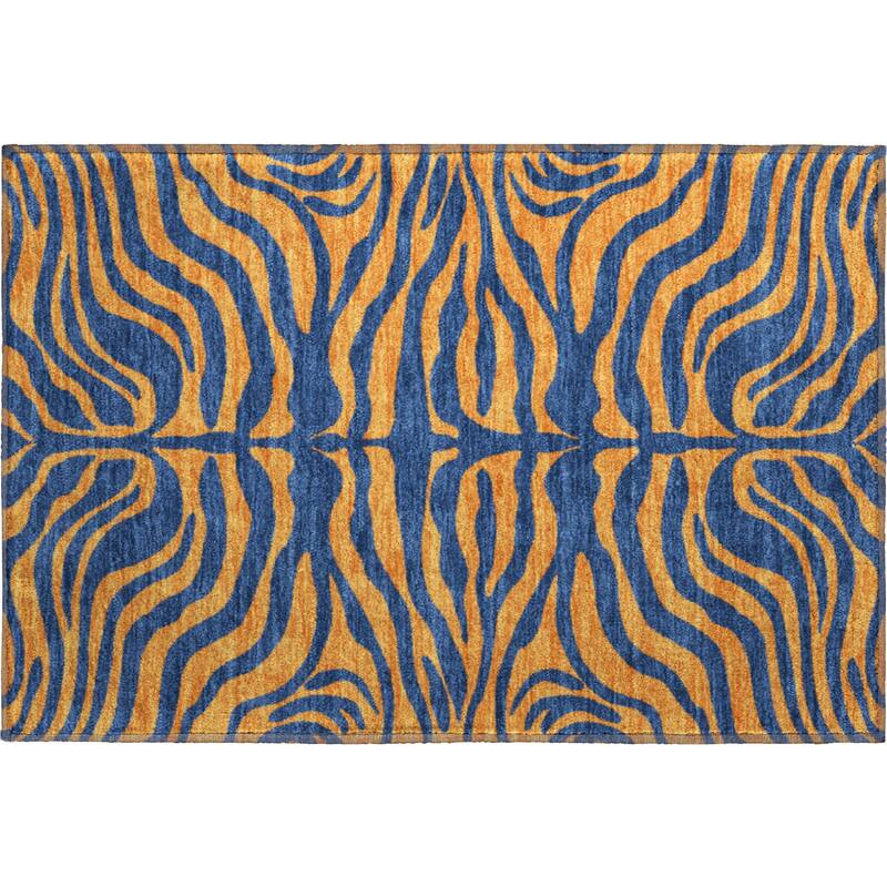 Premium Washable Super Soft Modern Zebra Print Mayfield Rug