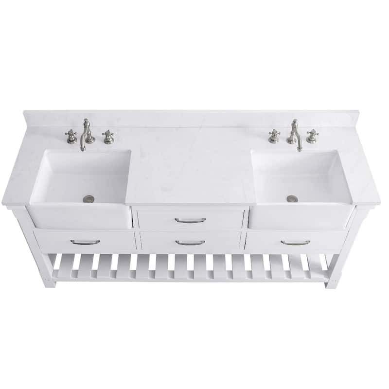Sudio Design Wesley 72" Bathroom Vanity