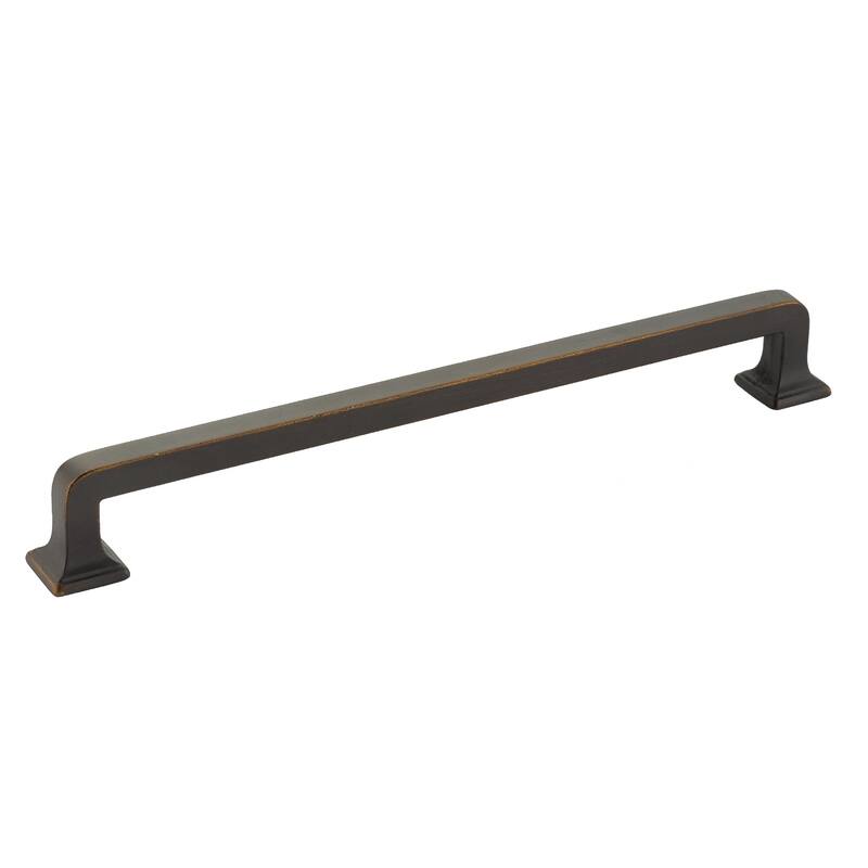 Schaub and Company Menlo Park 8" Center to Center Handle Cabinet Pull - Ancient Bronze