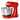 Better Chef 350 Watt MegaMix Stand Mixer in Red