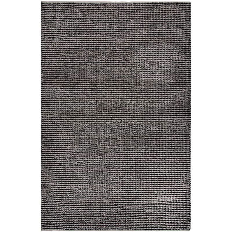 Alora Decor Dusk Contemporary Polyester Area Rug - Charcoal - 8'9 x 11'9