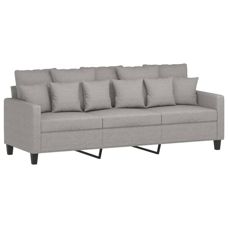 vidaXL Sofa Chair Living Room Accent Upholstered Chair with Armrest Fabric