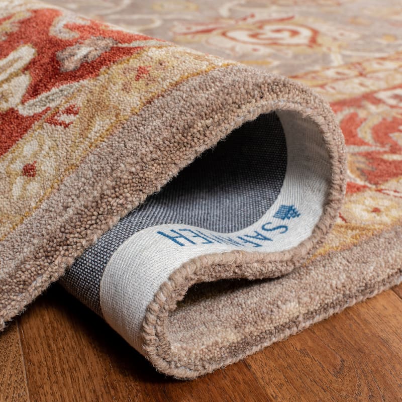 SAFAVIEH Handmade Anatolia Saebjorg Traditional Oriental Wool Rug
