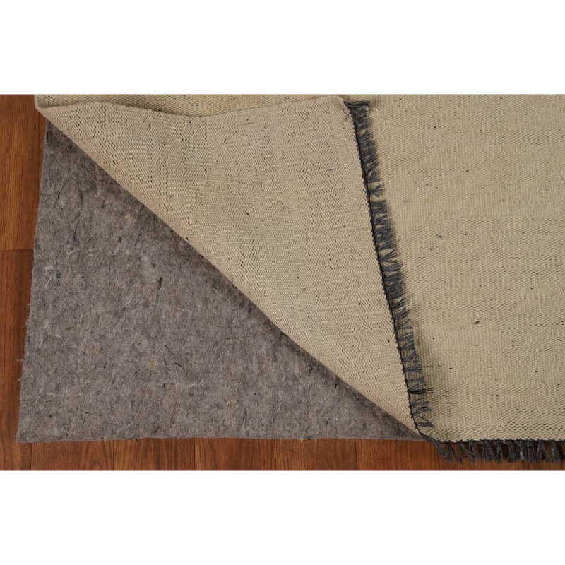 Nomad Kilim Oriental Vintage Area Rug Wool Carpet - 4'9"x 6'5"