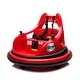 preview thumbnail 67 of 78, 12V Kids Bumper Car with Remote Control, LED Lights, 360° Spin, and Safety Harness