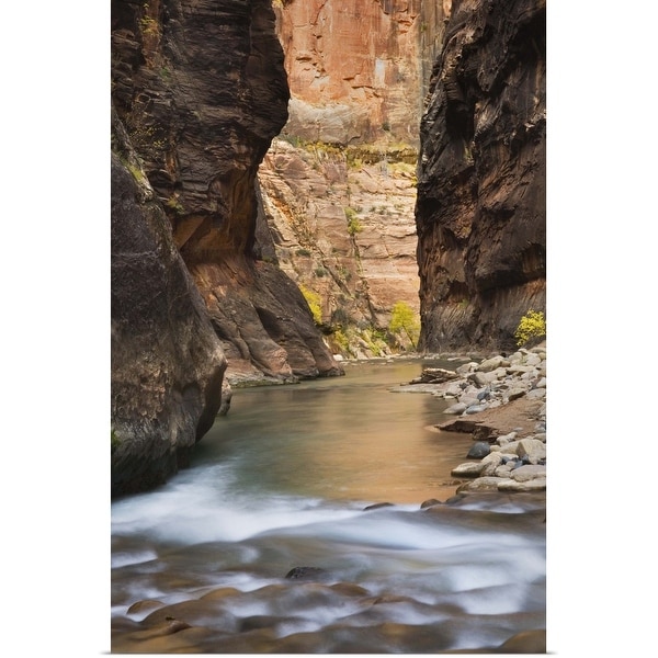 "Zion Canyon Narrows" Poster Print
