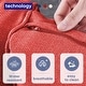 preview thumbnail 57 of 58, Gymojoy Outdoor High-back Wicker Loveseat Sofa For Home Garden