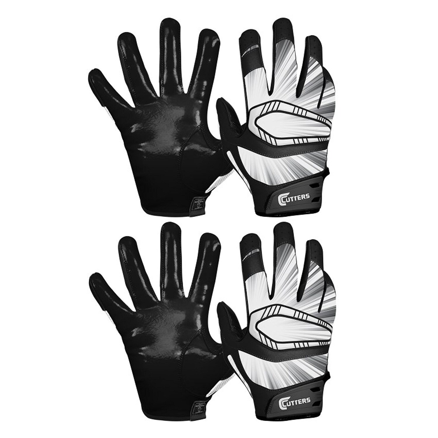 Shop Cutters Gloves Rev Pro Receiver Glove Black 2 Pairs