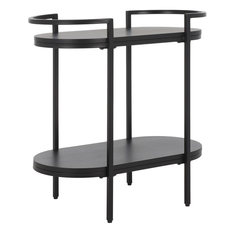 SAFAVIEH Home Inessa 2 Tier Bar Cart - 26"W x 14"D x 26"H