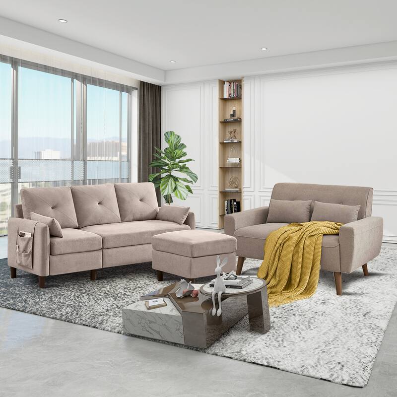 3 Pieces Living Room Sets