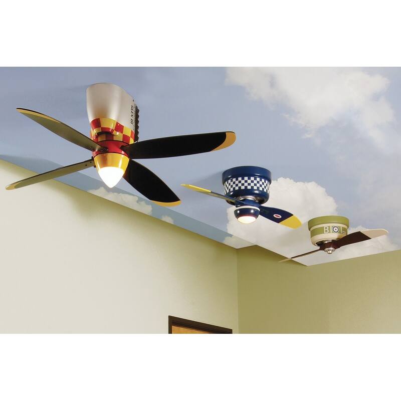 Craftmade 48" 3 Blade Ceiling Fan - Blades and Light Kit Included
