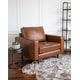 preview thumbnail 15 of 43, Abbyson Holloway 3-pc. Mid-century Top-grain Leather Recliner Set